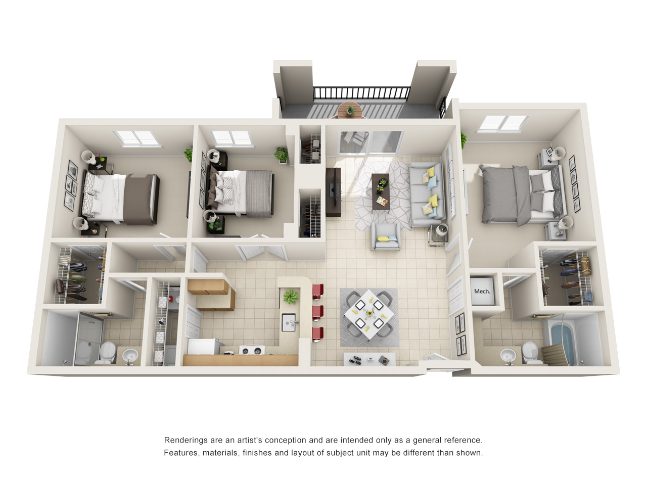 C2 - Escobar floor plan